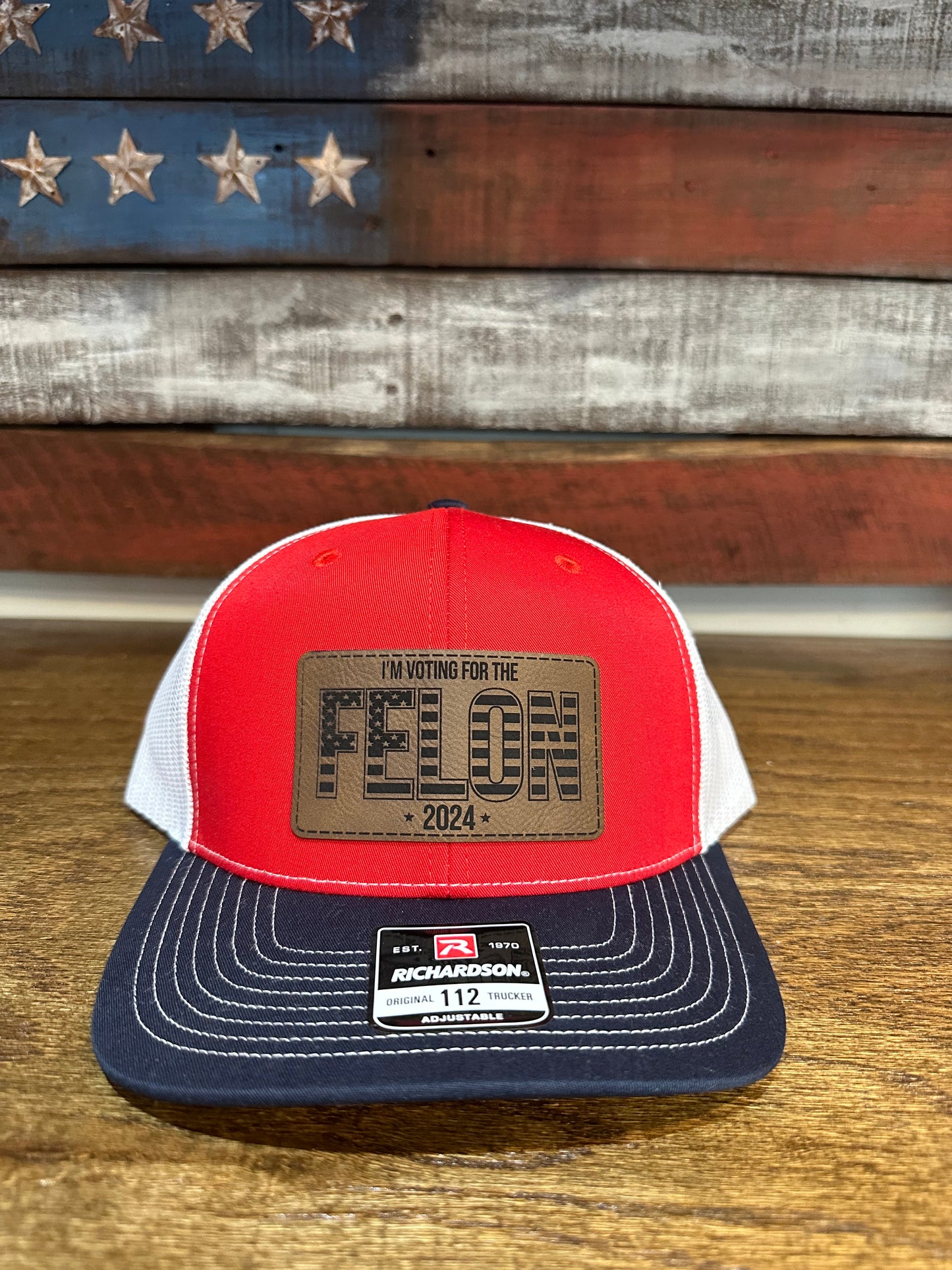 Richardson - Voting Felon 2024 Red/Navy/White