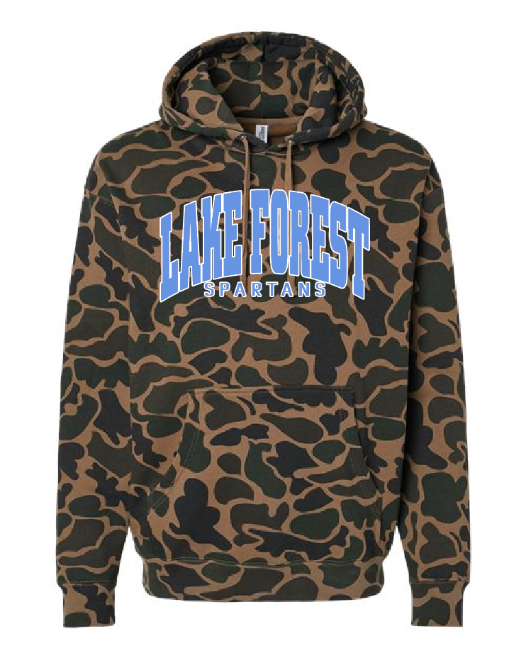 Lake Forest Hoodie - Camo Edition Youth