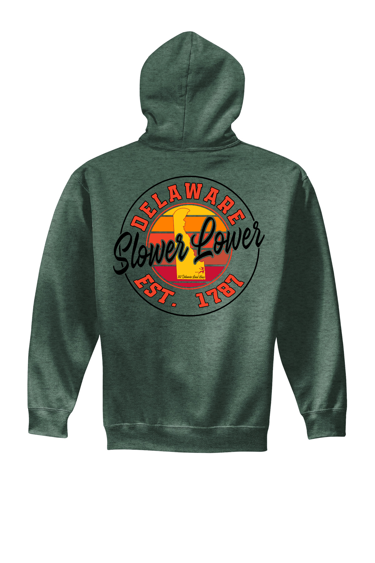 Slower Lower Delaware Hoodie