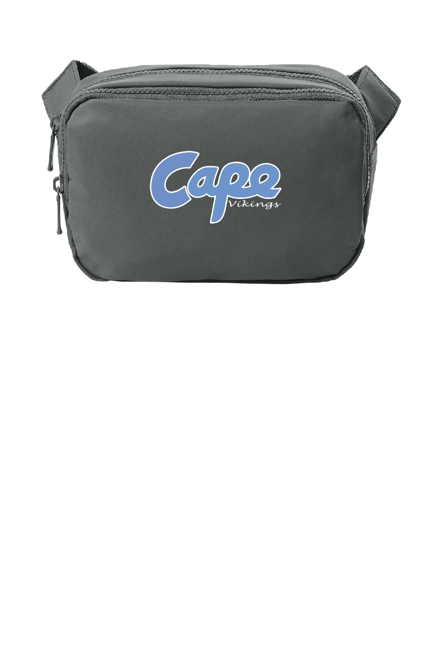 Matte Dual Compartment Crossbody Bag - Cape