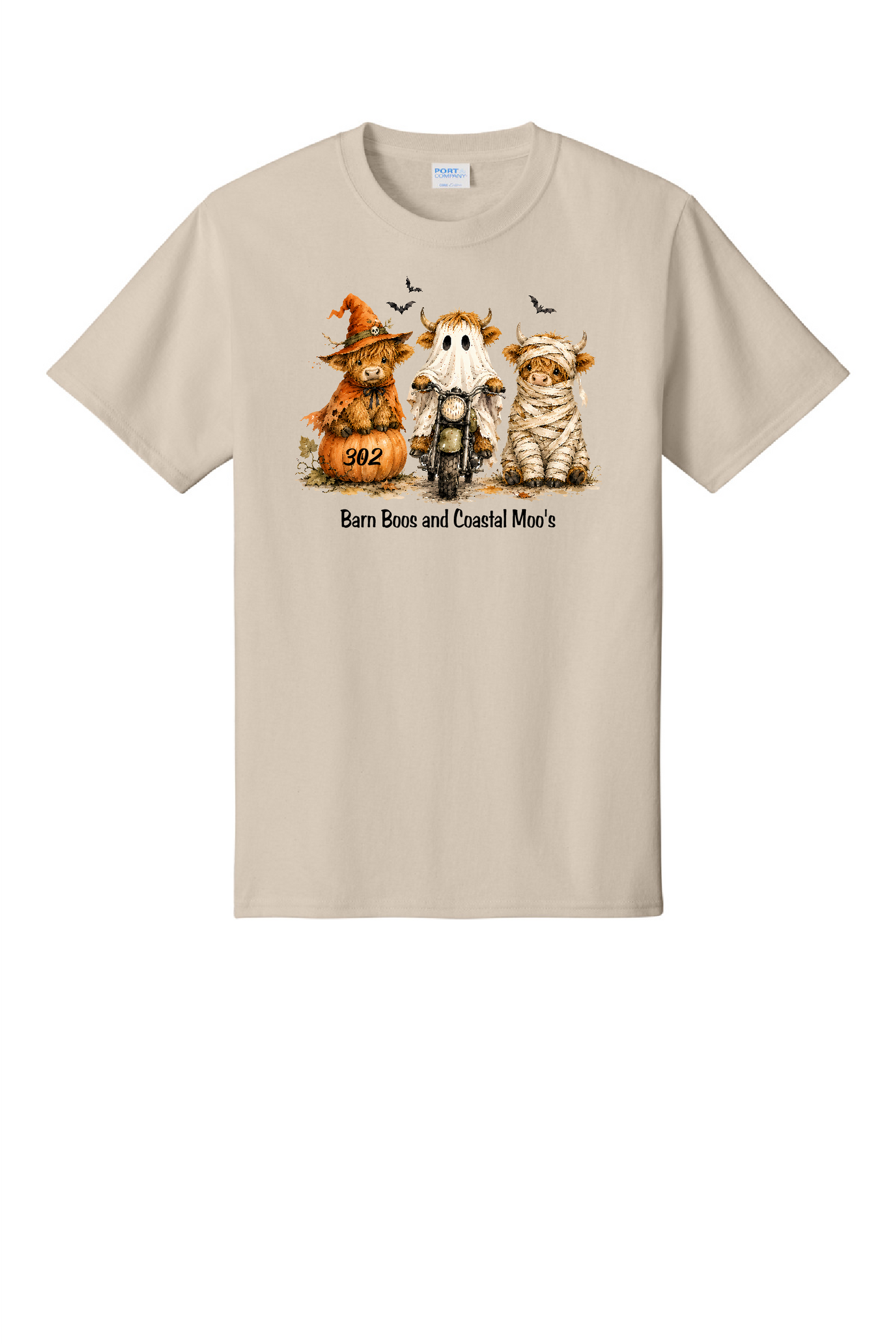 Barn Boos and Coastal Moo's Tshirt