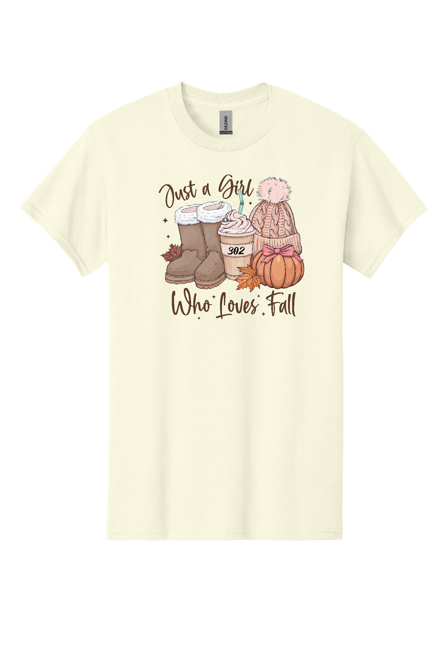 Just A Girl Cozy Boots Tshirt