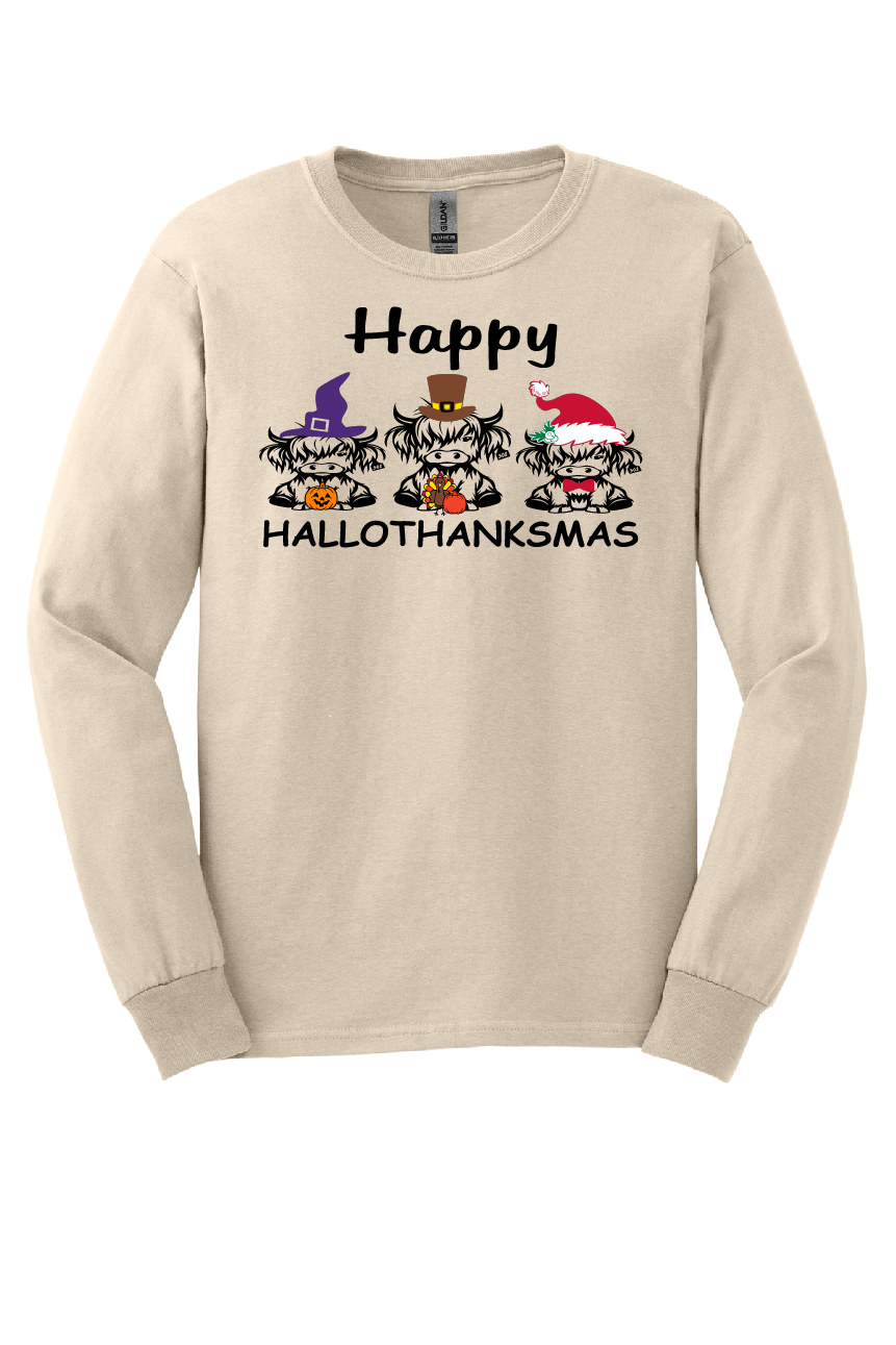 Happy Hallothanksmas Cows