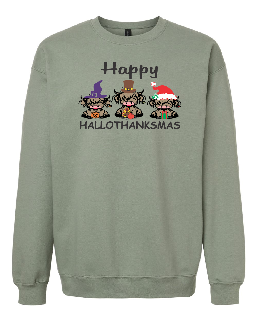 Happy Hallothanksmas Cows