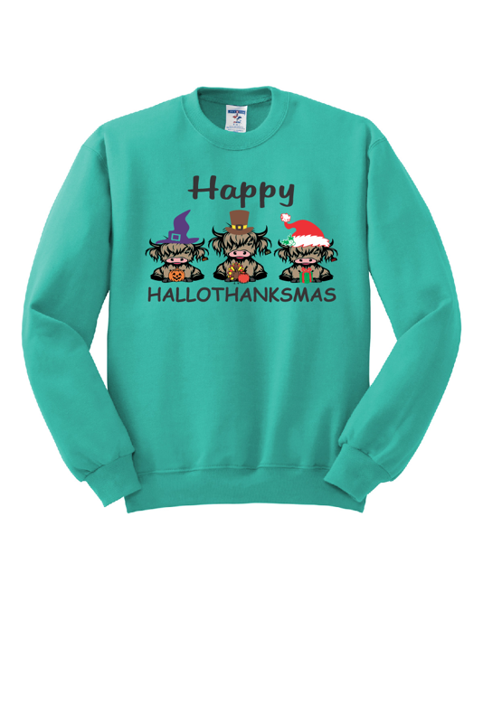 Happy Hallothanksmas Cows
