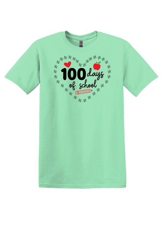 100 Days of School Tshirt