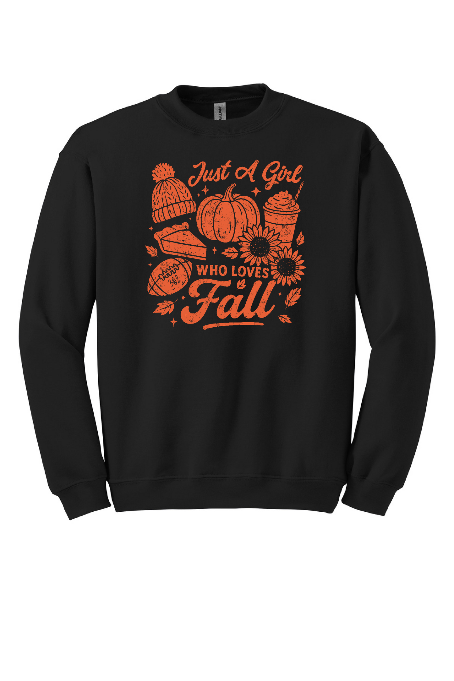 Just A Girl Who Love's Fall - Orange
