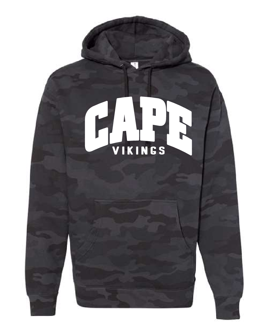 Cape Vikings Hoodie - Camo Edition