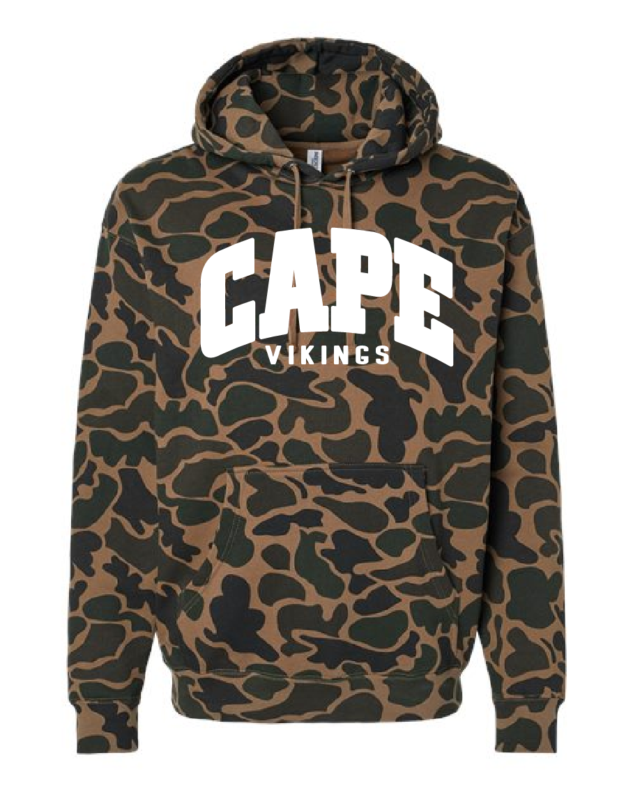 Cape Vikings Hoodie - Camo Edition