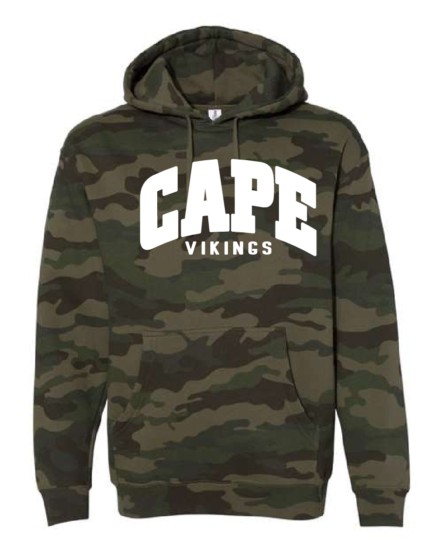 Cape Vikings Hoodie - Camo Edition