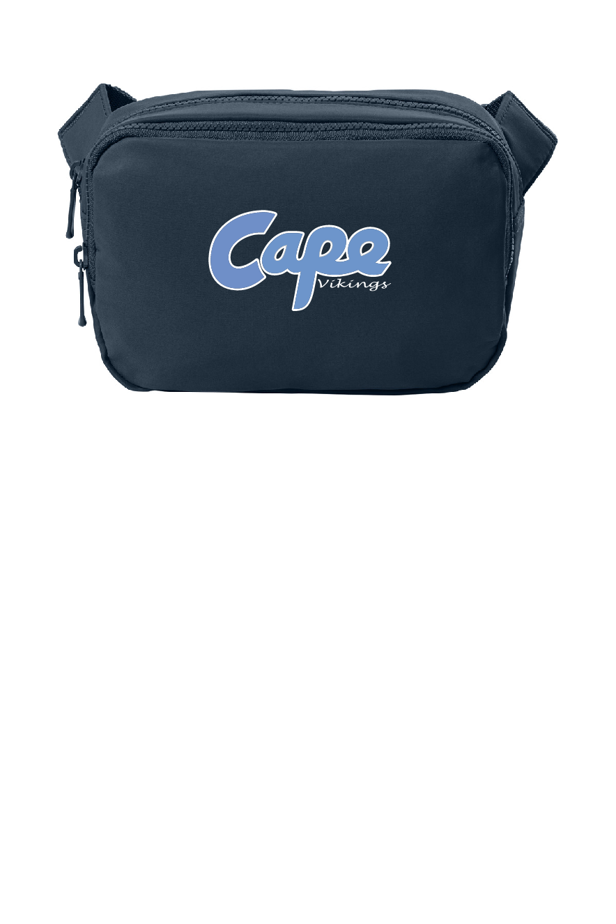 Matte Dual Compartment Crossbody Bag - Cape