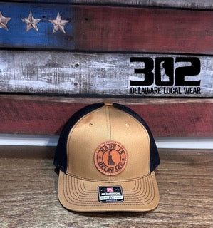Richardson Hat 112 Made In Delaware - Caramel/Black