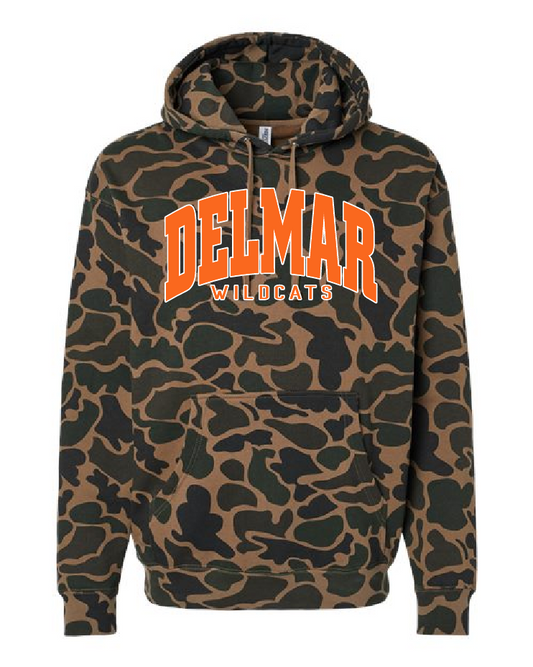 Delmar Wildcats Hoodie - Camo Edition