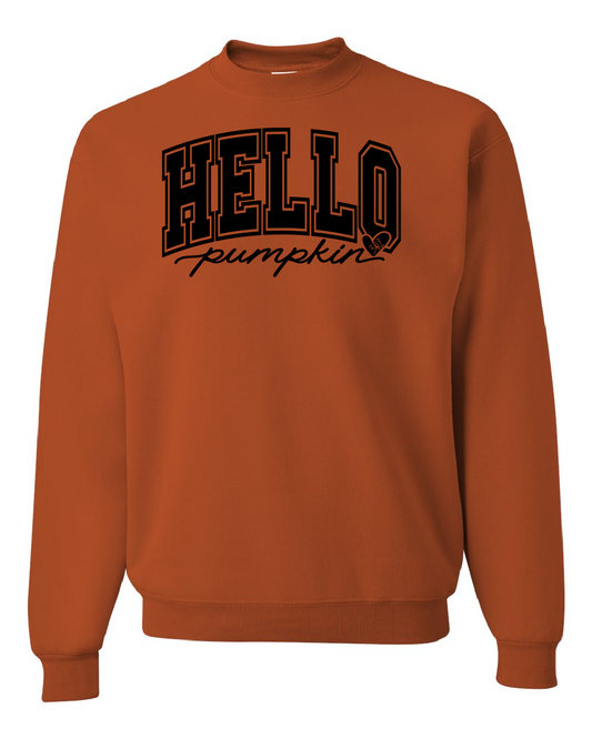 Hello Pumpkin Crewneck
