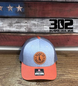 Richardson Hat 112 Made In Delaware - Hth Grey/Charcoal/Dark Orange