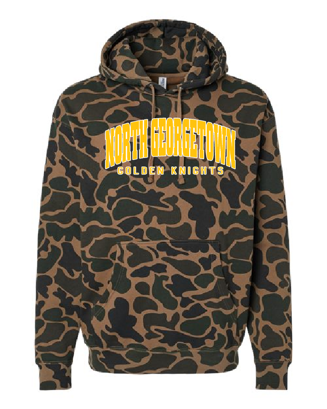 North Georgetown Hoodie - Camo Edition