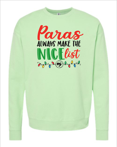 Paras Always Make The Nice List