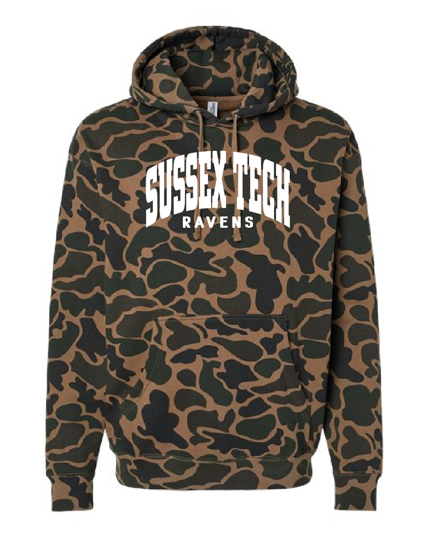 Sussex Tech Hoodie - Camo Edition