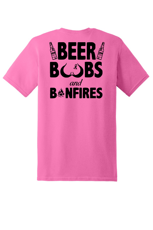 Beer Boobs and Bonfires T-Shirt