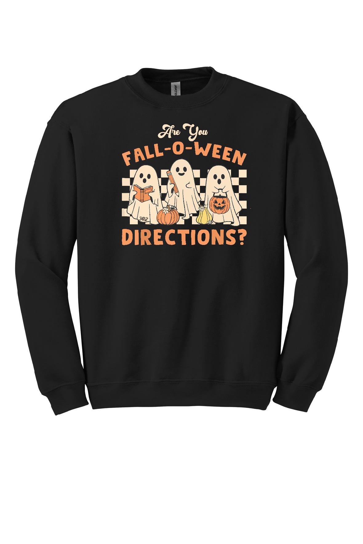 Are You Fall-o-ween Directions Crewneck