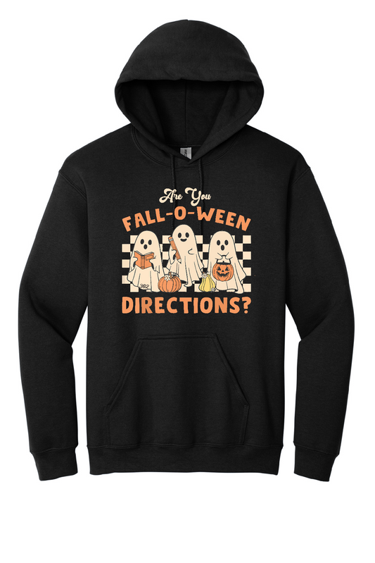 Are You Fall-o-ween Directions Hoodie