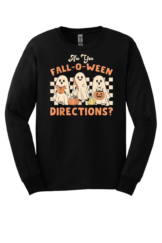Are You Fall-o-ween Directions Longsleeve