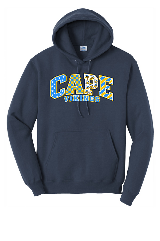 Cape Vikings Decorative Hoodie