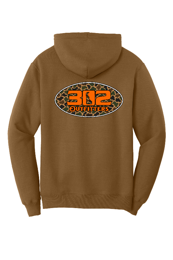 Duck Camo Duck Brown Hoodie