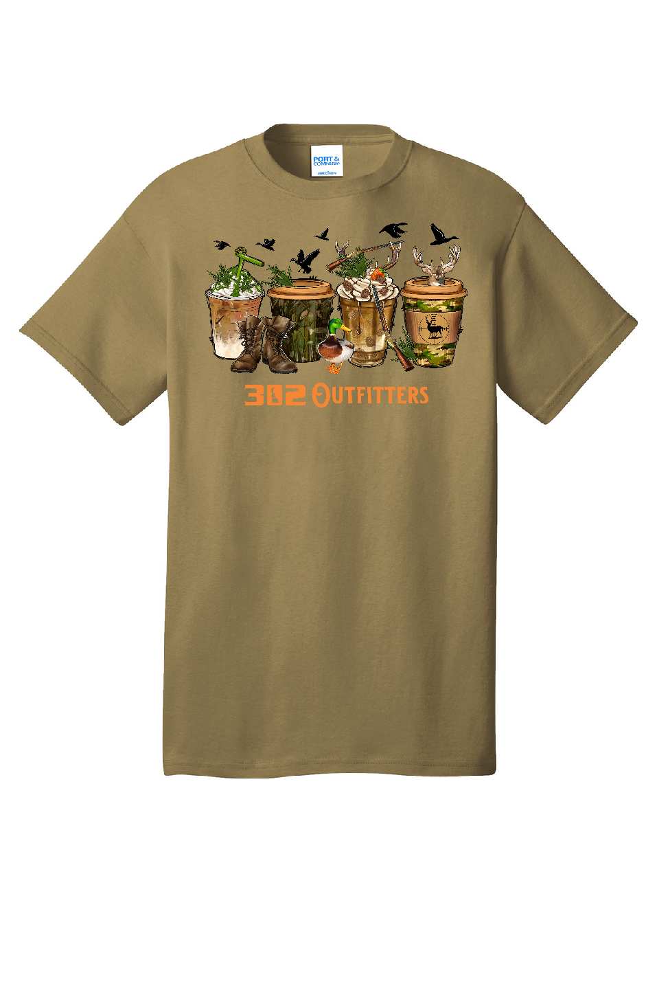 Coffee Camo Queen Tshirt
