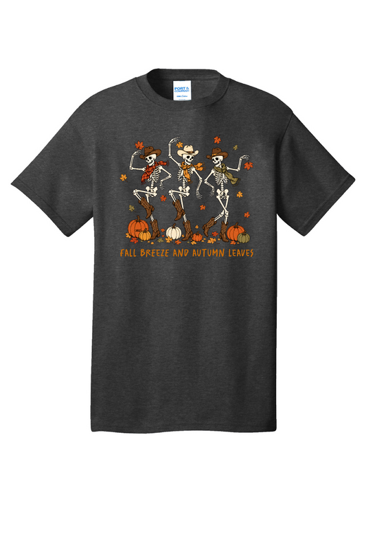 Skeletons Fall Breeze tshirt