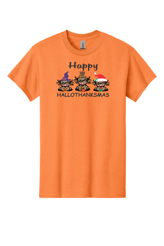 Happy Hallothanksmas tshirt