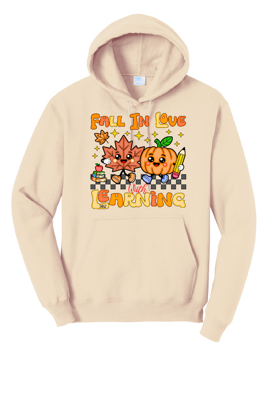 Fall in Love with Learning Hoodie