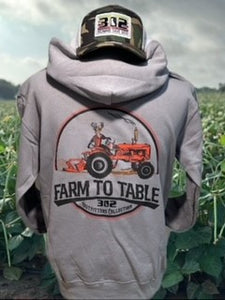 Farm to Table Red Hoodie