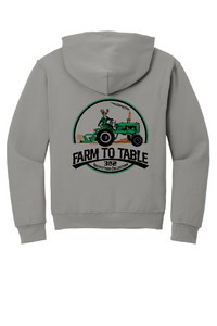 Farm to Table Green Hoodie