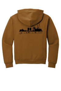 Life is Better on Farm Hoodie