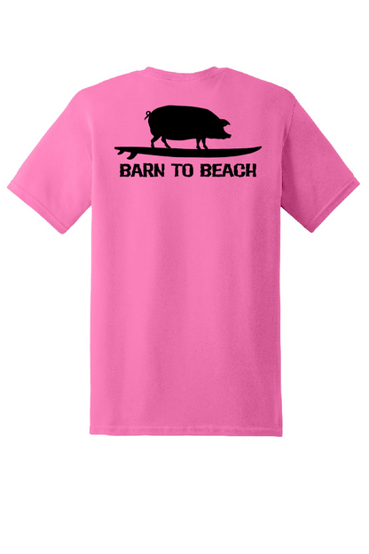 Pig on a Surfboard