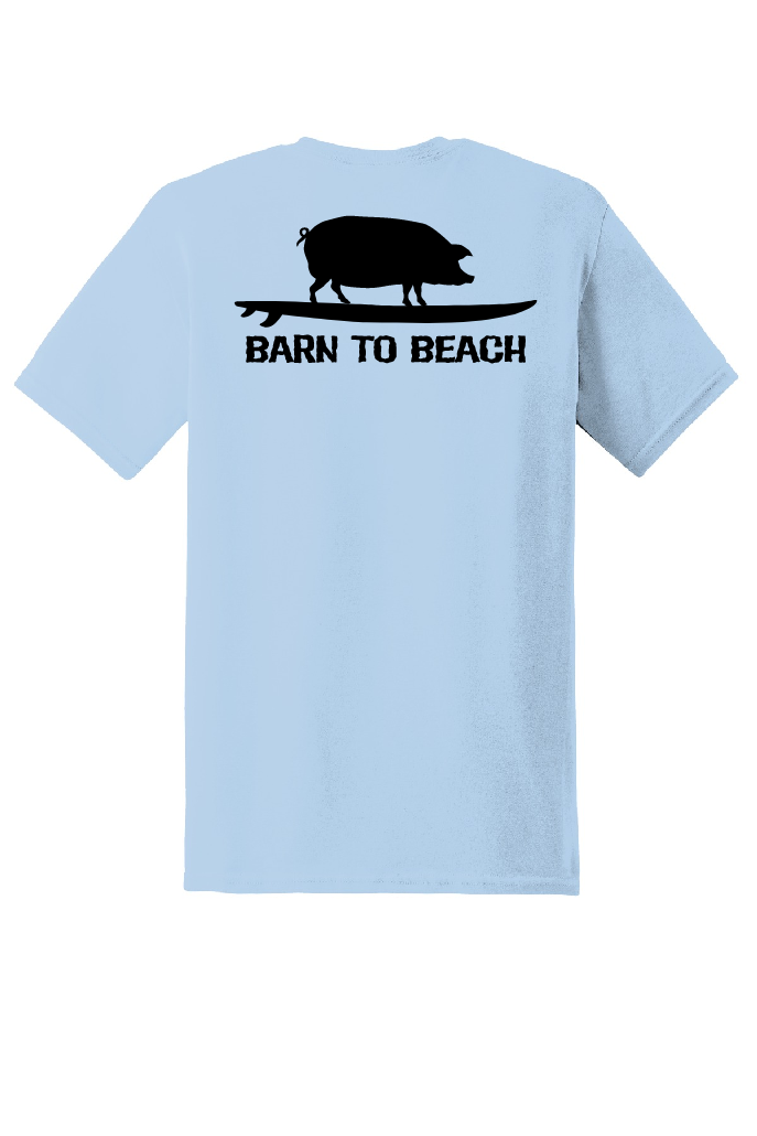 Pig on a Surfboard