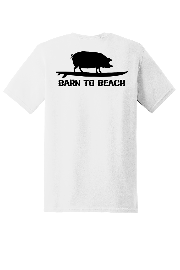 Pig on a Surfboard