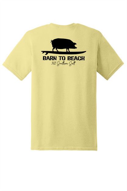 Pig on a Surfboard