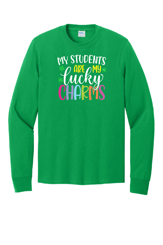 My Students are my Lucky Charms Longsleeve