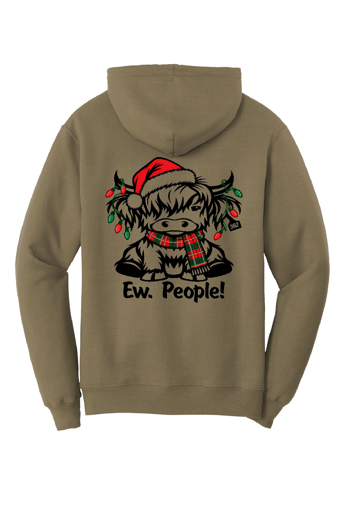 Ew Christmas Cow