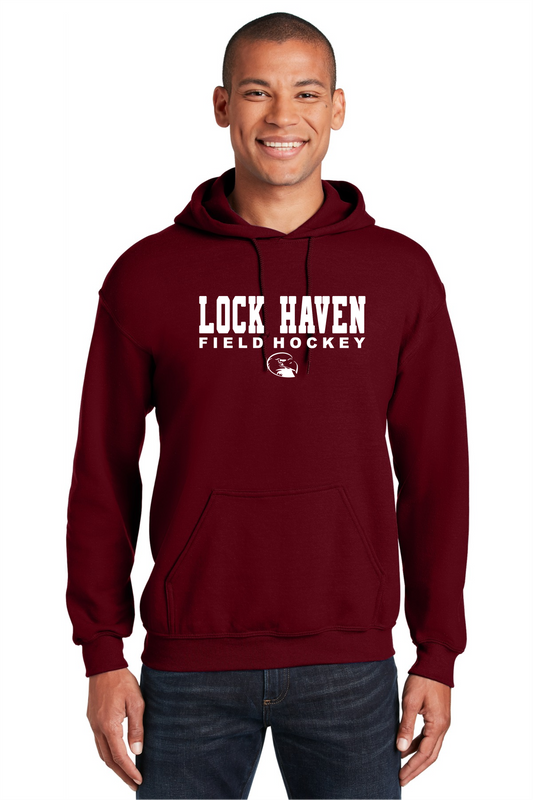Lock Haven Cotton Gildan Hoodie Field Hockey